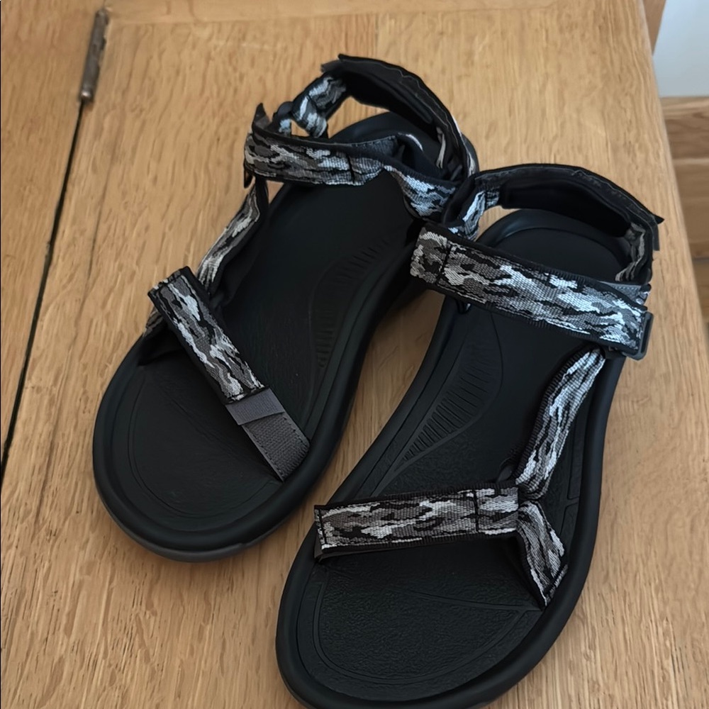 Teva Black and Gray Sandals